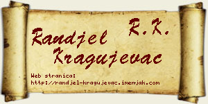 Ranđel Kragujevac vizit kartica
